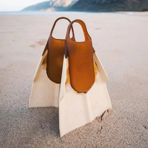 DA FIN - Bodyboard and bodysurf fins - Marc Cunningham - Amber