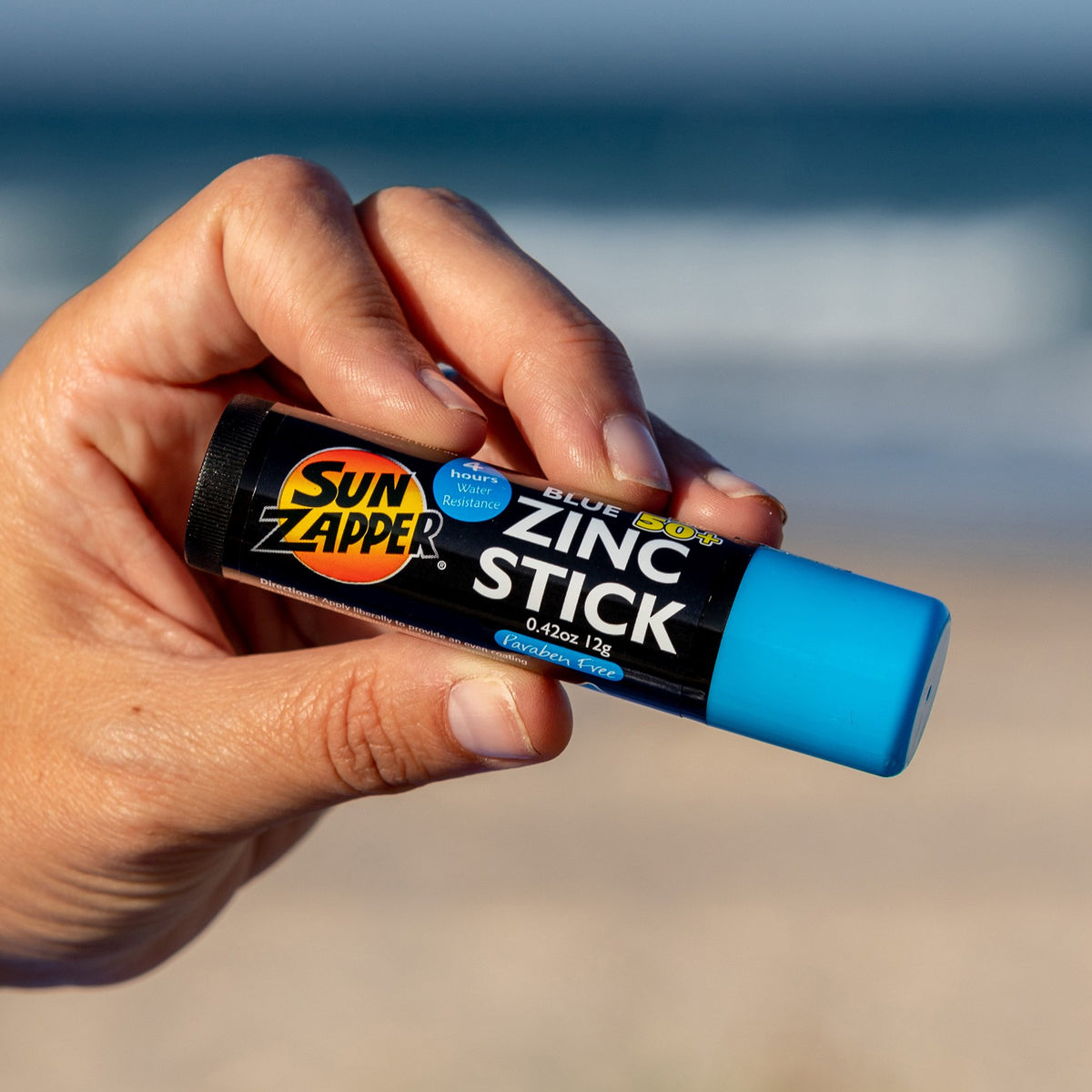 SUN ZAPPER - Zinc Stick - Bleu - SPF 30+