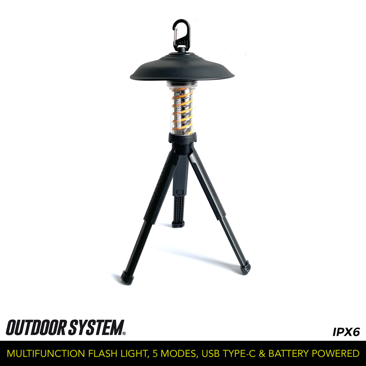 Outdoor System - Flashlight Multi-fonctions IPX6