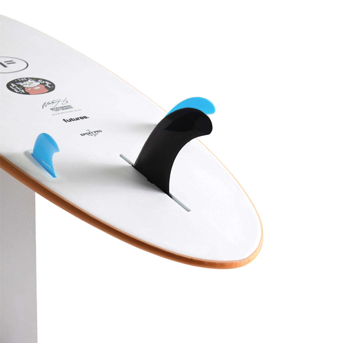 MF Mick Fanning - Alley Cat Epoxy Lam 7'6 Futures - Clay