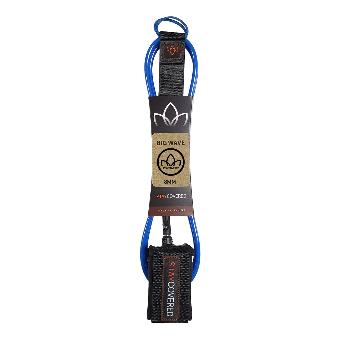 STAY COVERED - Big Wave Leash (8mm)