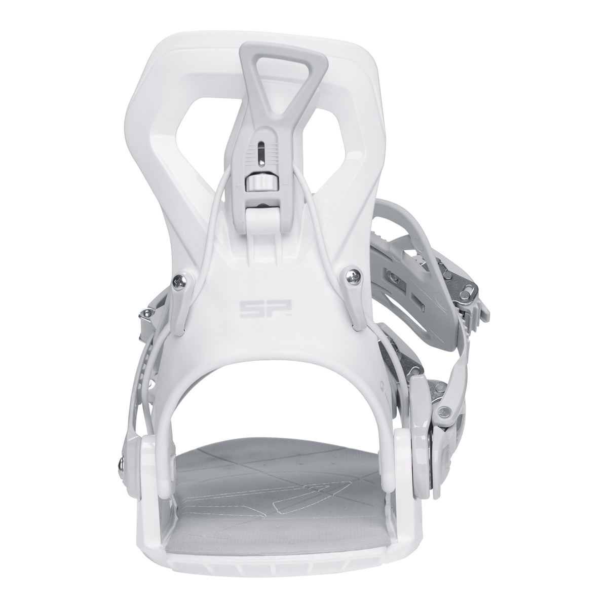 SP BINDINGS - Fixations Snowboard BASE+ 2027 (Multi Entrée) - White