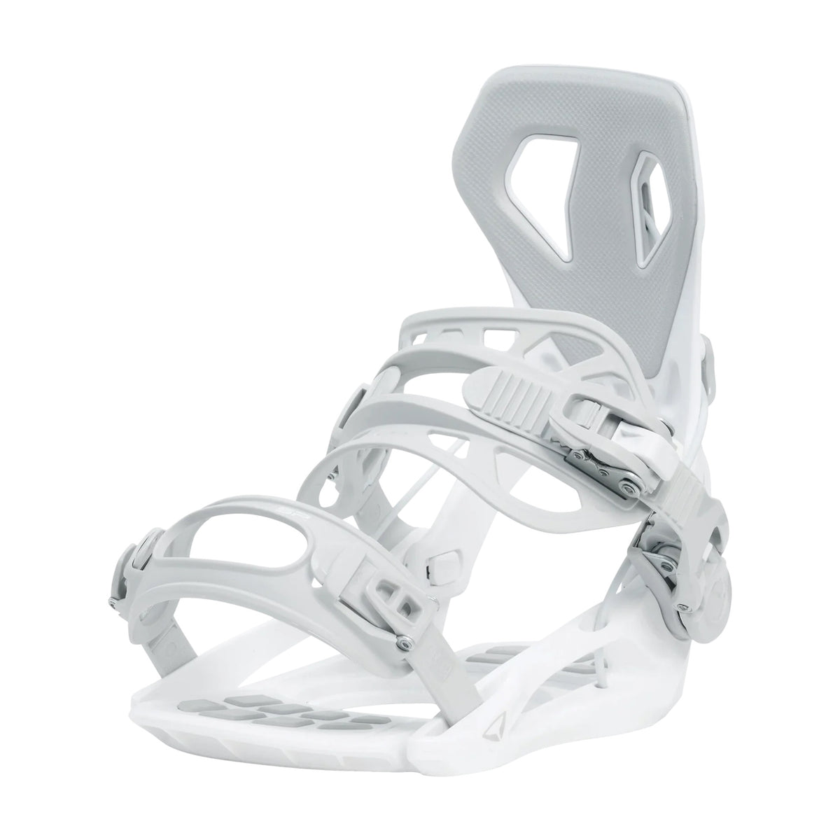 SP BINDINGS - Fixations Snowboard BASE 2026 (Entrée Arrière) - White
