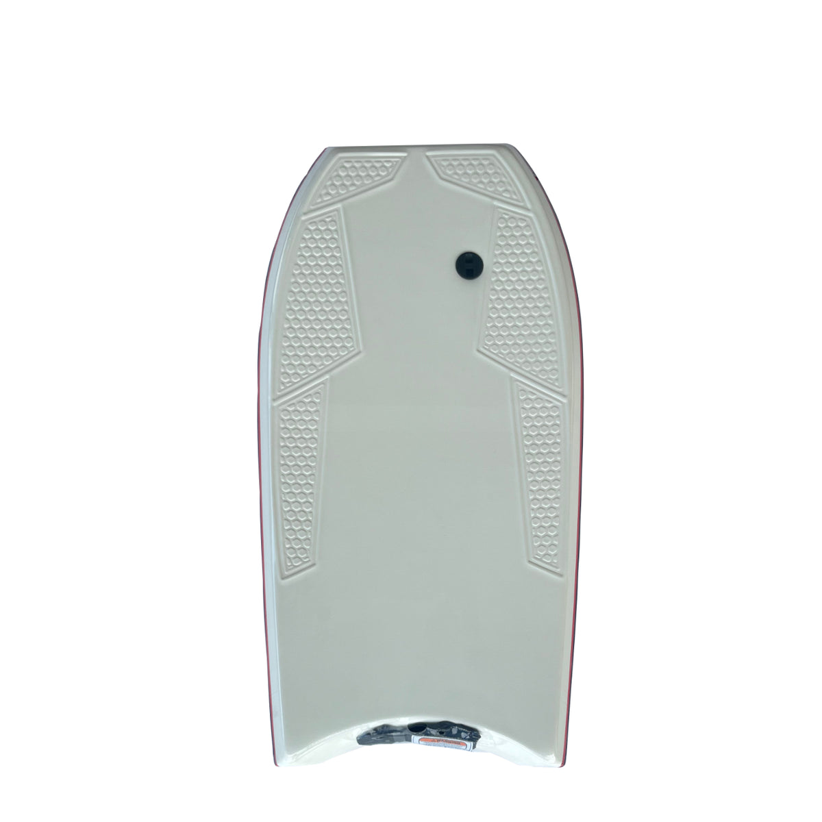 OCEANTIS - Planche Bodyboard EPS 38 inch avec leash - White/Red