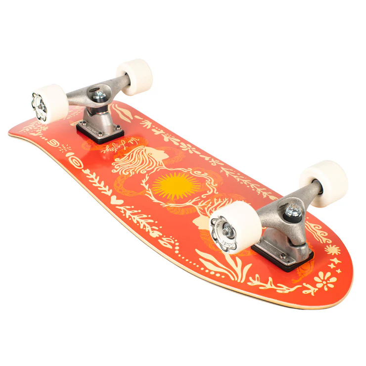 CARVER x GRL SWIRL CX - Surf Skate completo / Modelo signature de Val Laforge - 31"