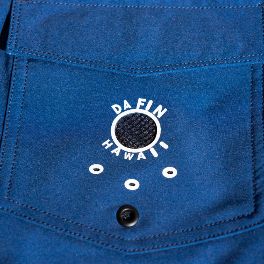 DA FIN - Boardshort - Navy Sky