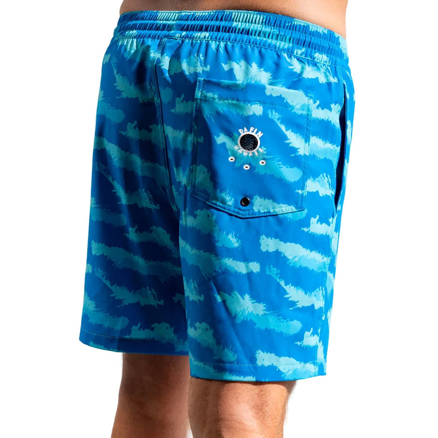DA FIN - Bañador - Camo Blue