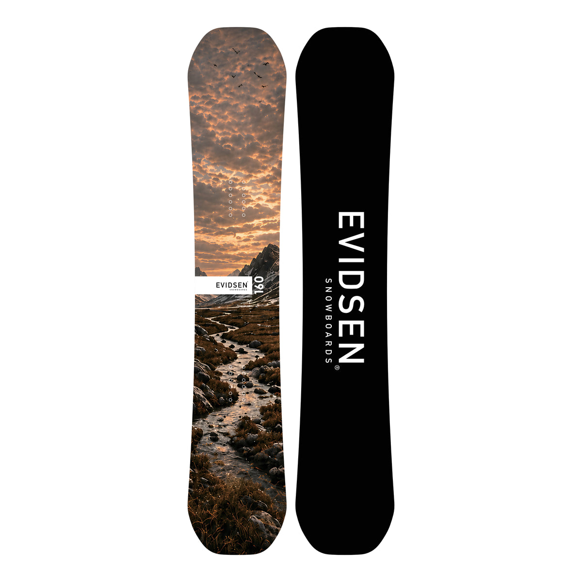 EVIDSEN SNOWBOARDS - FJORD SERIES Snowboard - Tundra - 160