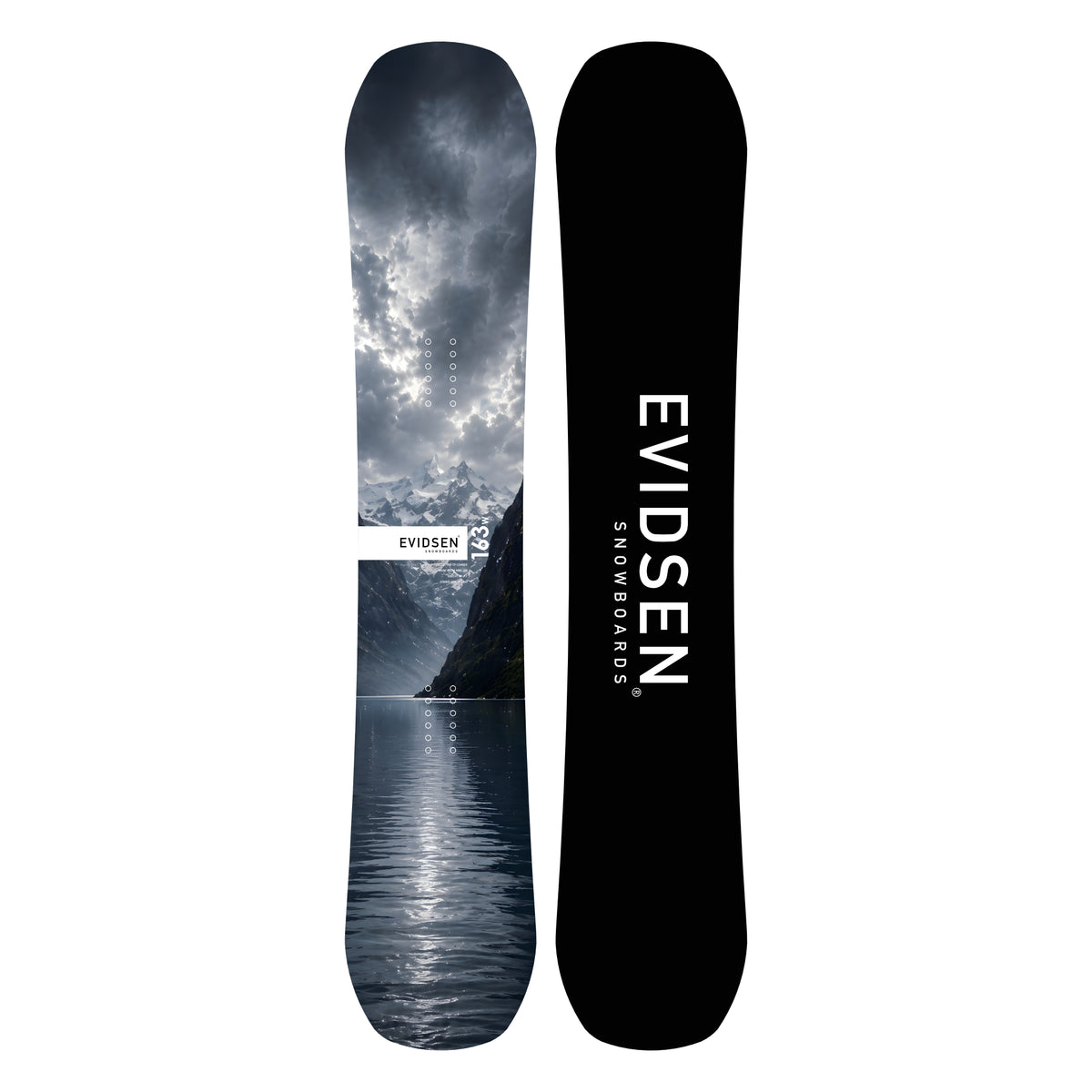 EVIDSEN SNOWBOARDS - FJORD SERIES Snowboard - Fjord - 163 Wide
