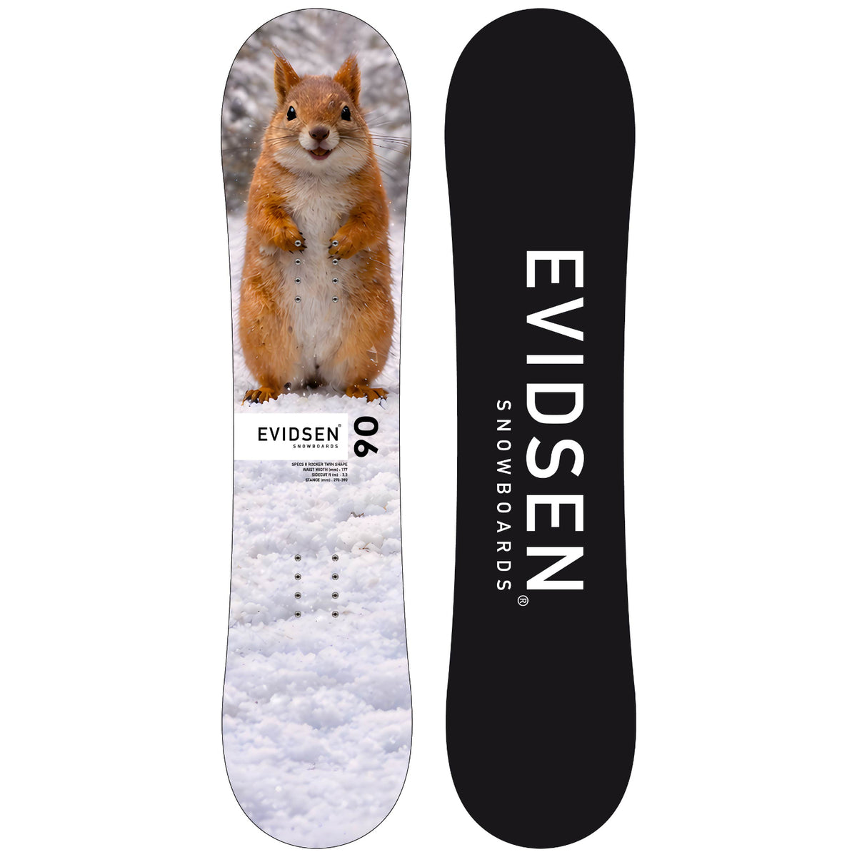 EVIDSEN SNOWBOARDS - Junior Snowboard - Ardilla - 90cm