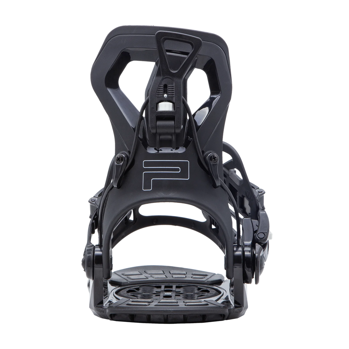 SP BINDINGS - Fixations Snowboard FT360 2025 (Entrée arrière) - Black