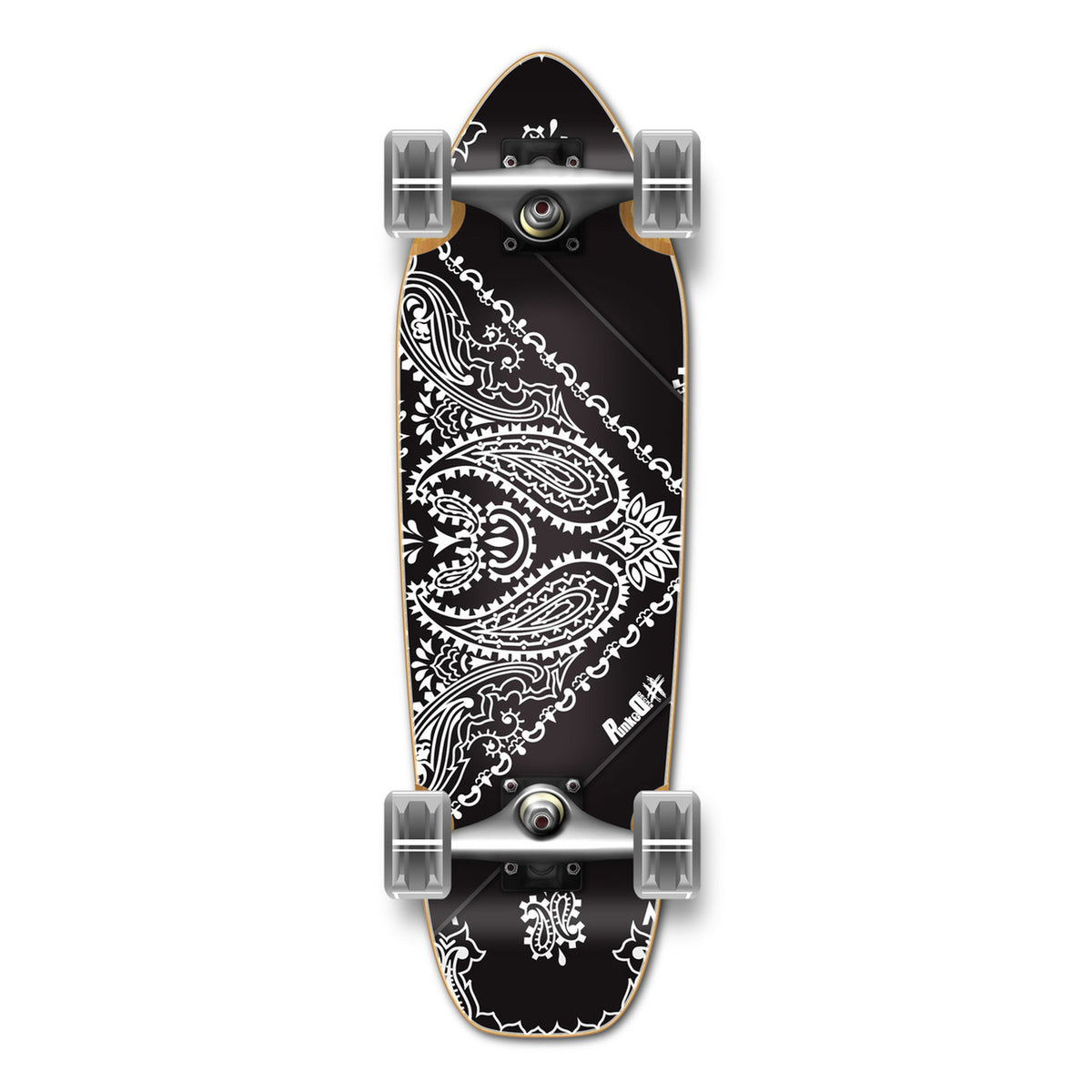 YOCAHER - Bandana Black - Mini Cruiser - Planche Complete