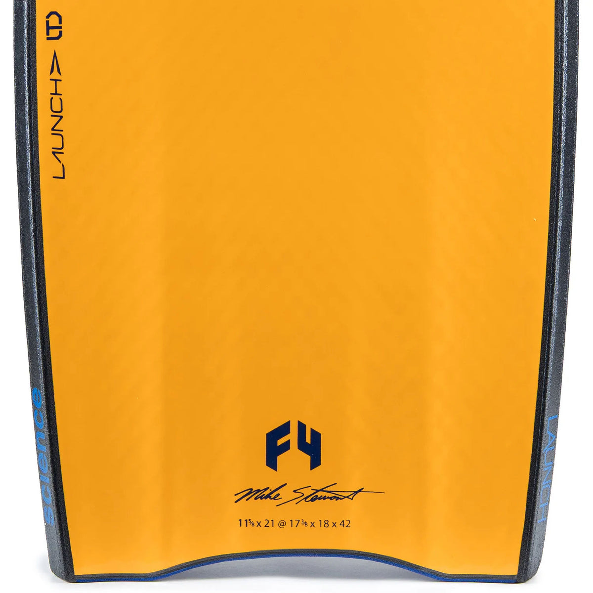 Science Bodyboard - Launch LTD Quad Vent F4 PP 1.9 - Dark Blue / Tangerine