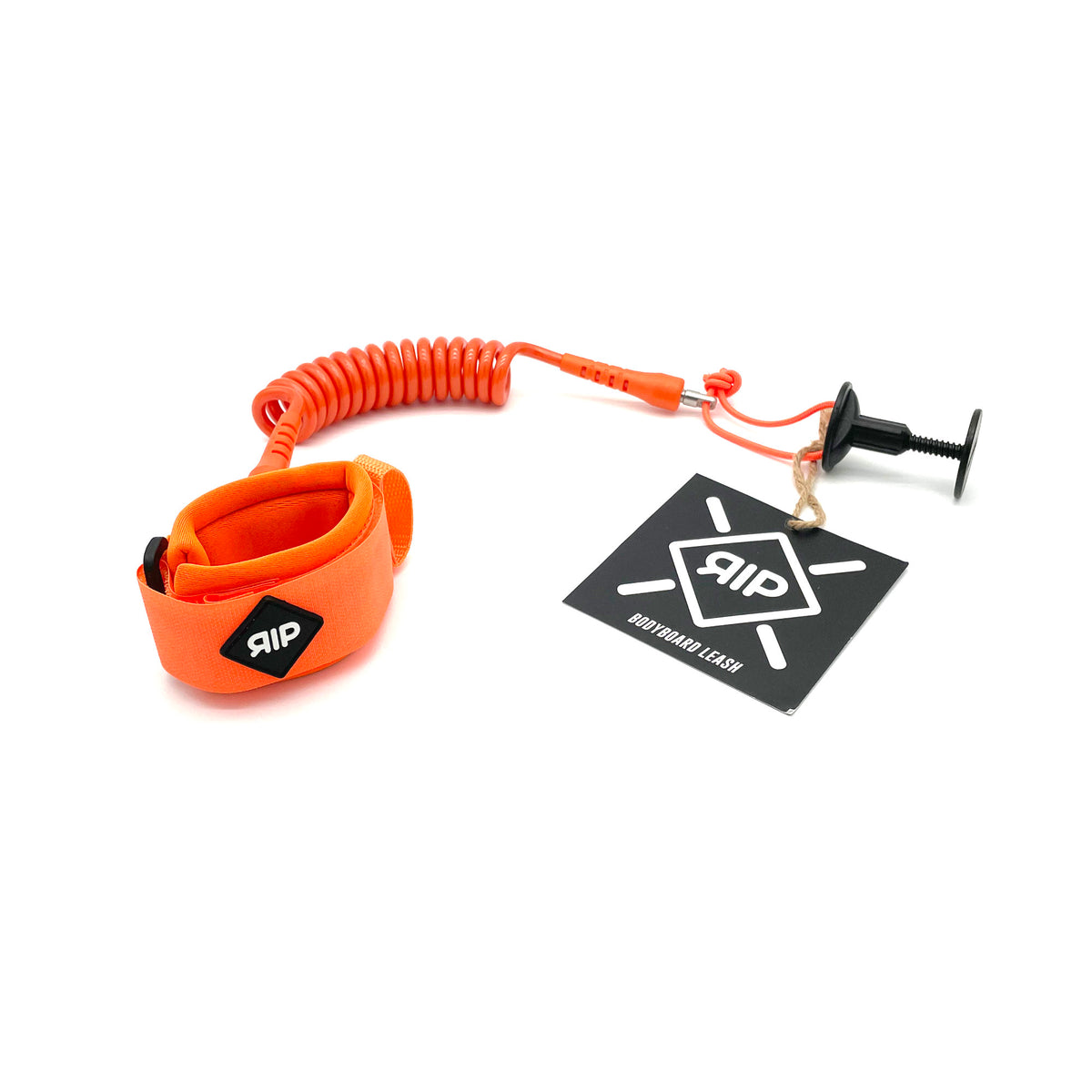 RIP - Leash de muñeca para bodyboard Pro Series - Naranja