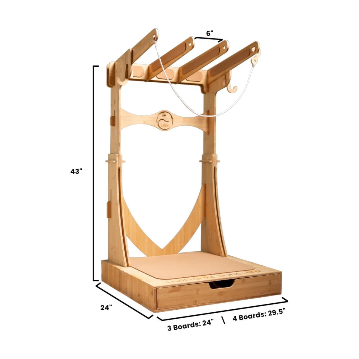 LISS - Surf Rack - Spirit Rack 3 Boards