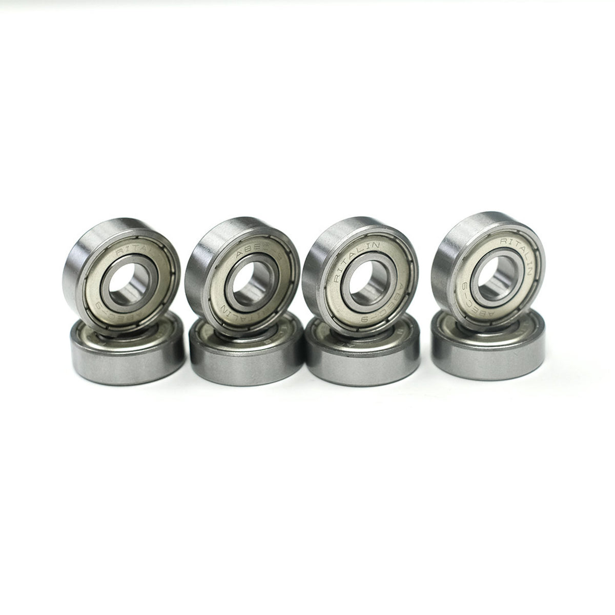 YOCAHER - Rodamientos Skateboard - Abec 9 Ritalin - Chrome