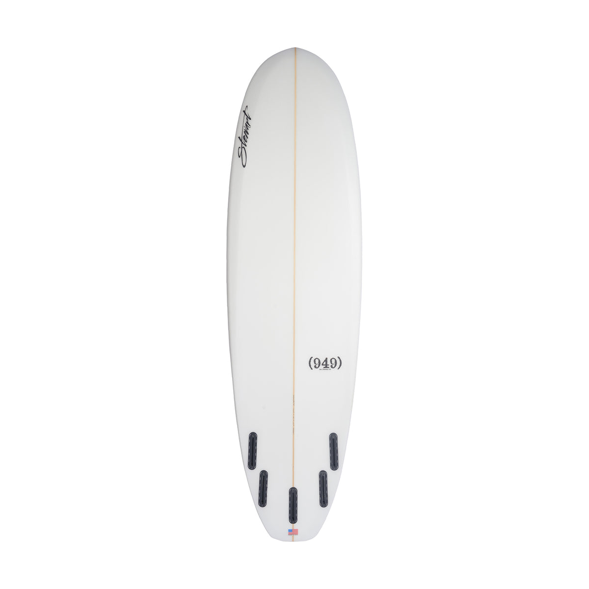 STEWART Surfboards - 949 6'6 (PU) - Clear