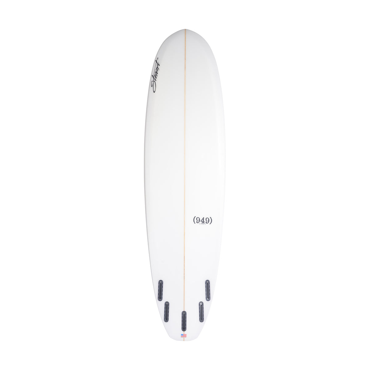STEWART Surfboards - 949 7'2 (PU) - Clear