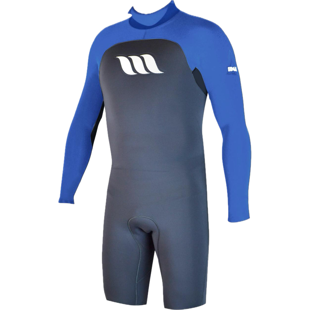 WEST - Combinaison surf - Edge Spring Suit manches longues 2/2mm Back zip - Blue