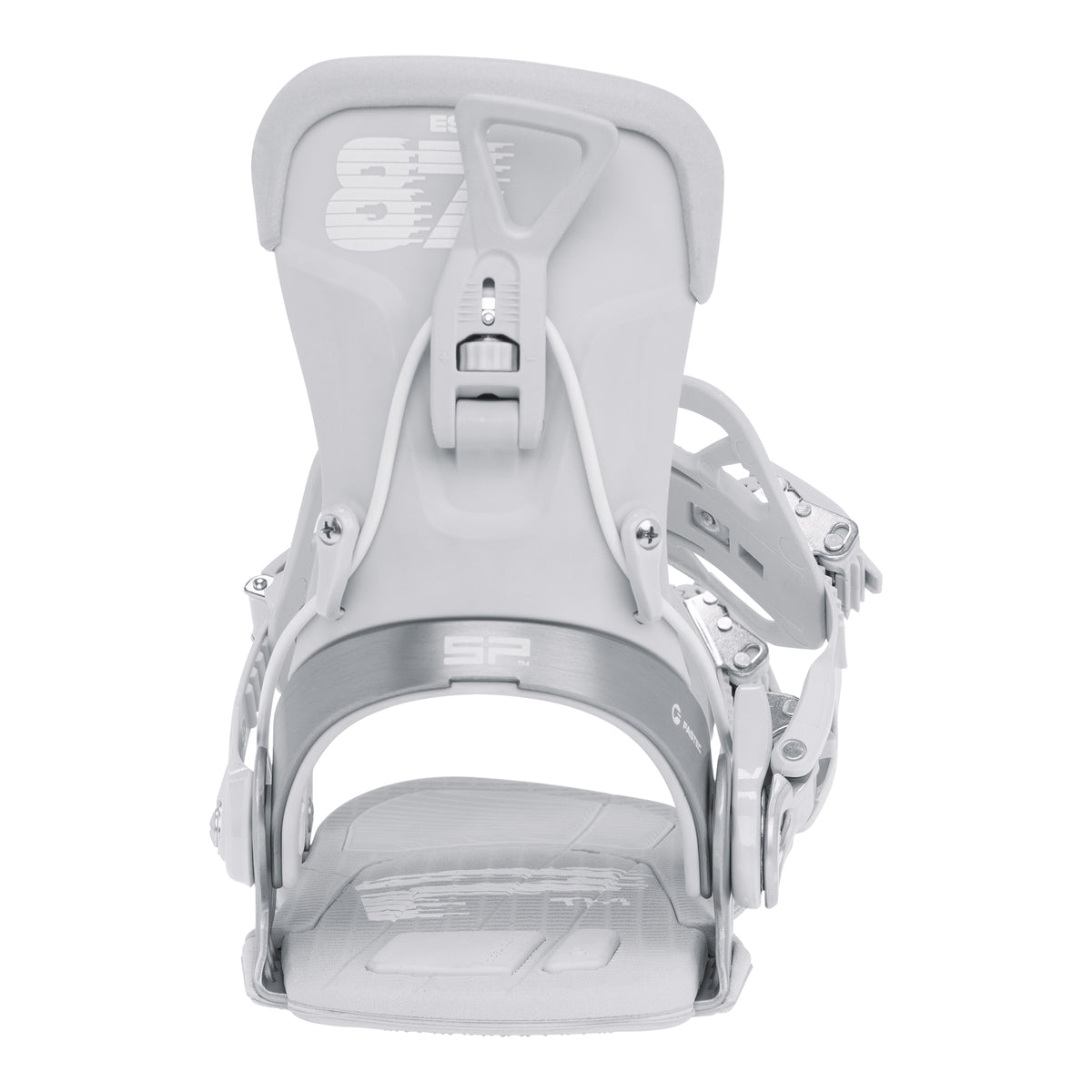 SP BINDINGS - Fixations Snowboard - TEAM 2027 (Multi Entry) - Silver