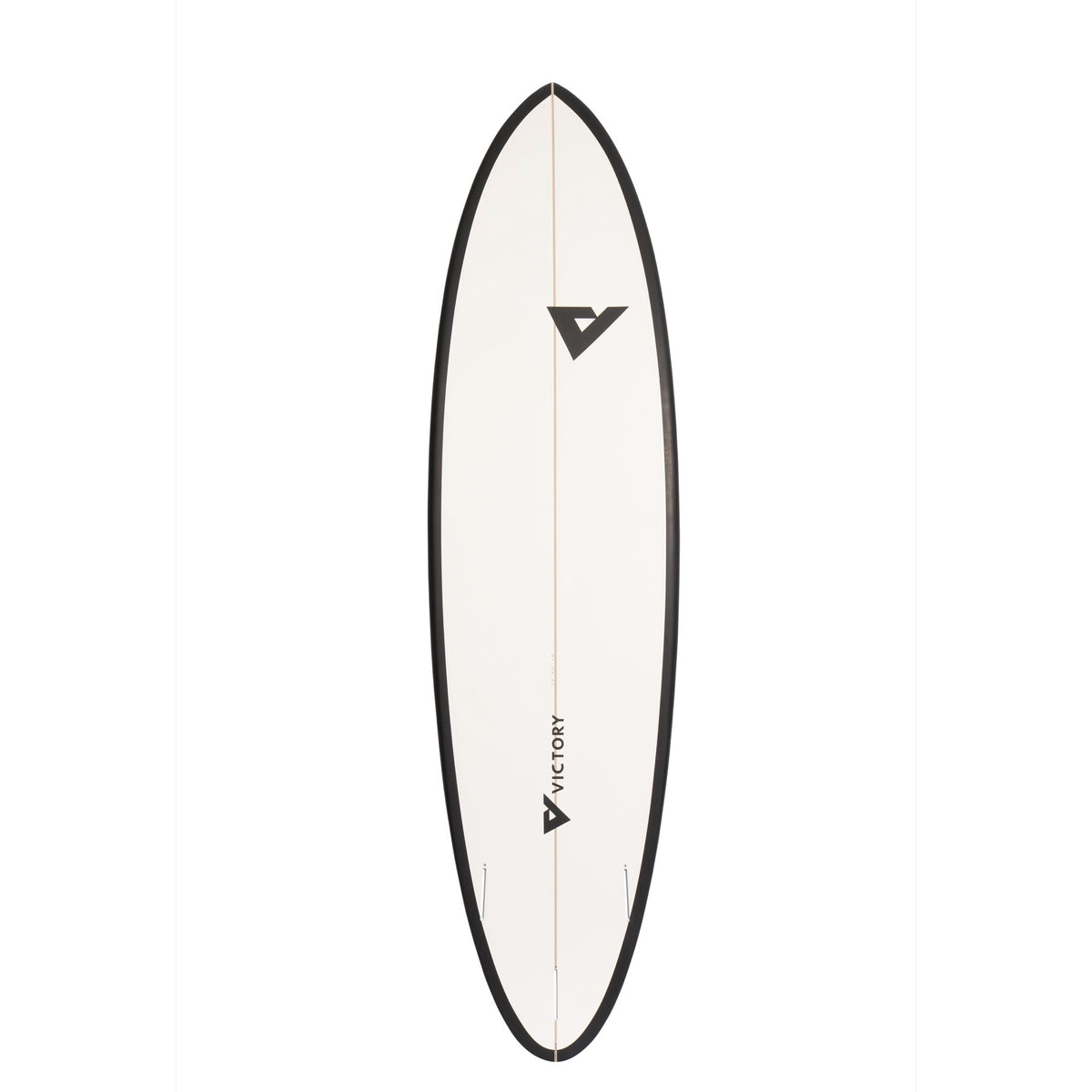 Victory Surfboards - Midlength - Epoxy - Futures - Matt Black / White