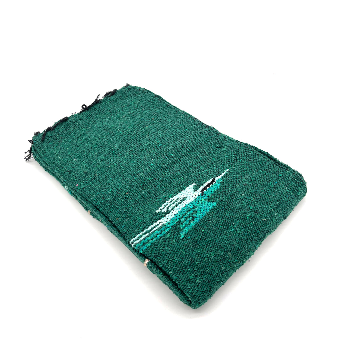 Woodstockshop - Plaid Mexicain à motifs unis - Green