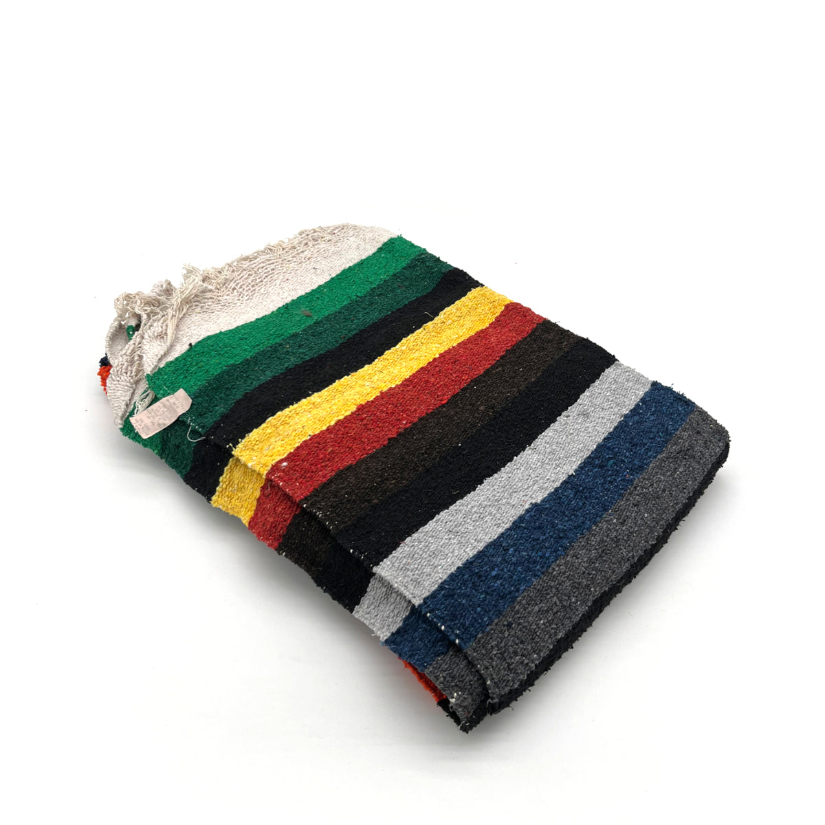 Woodstockshop - Plaid Mexicain à motifs - Bleu marine