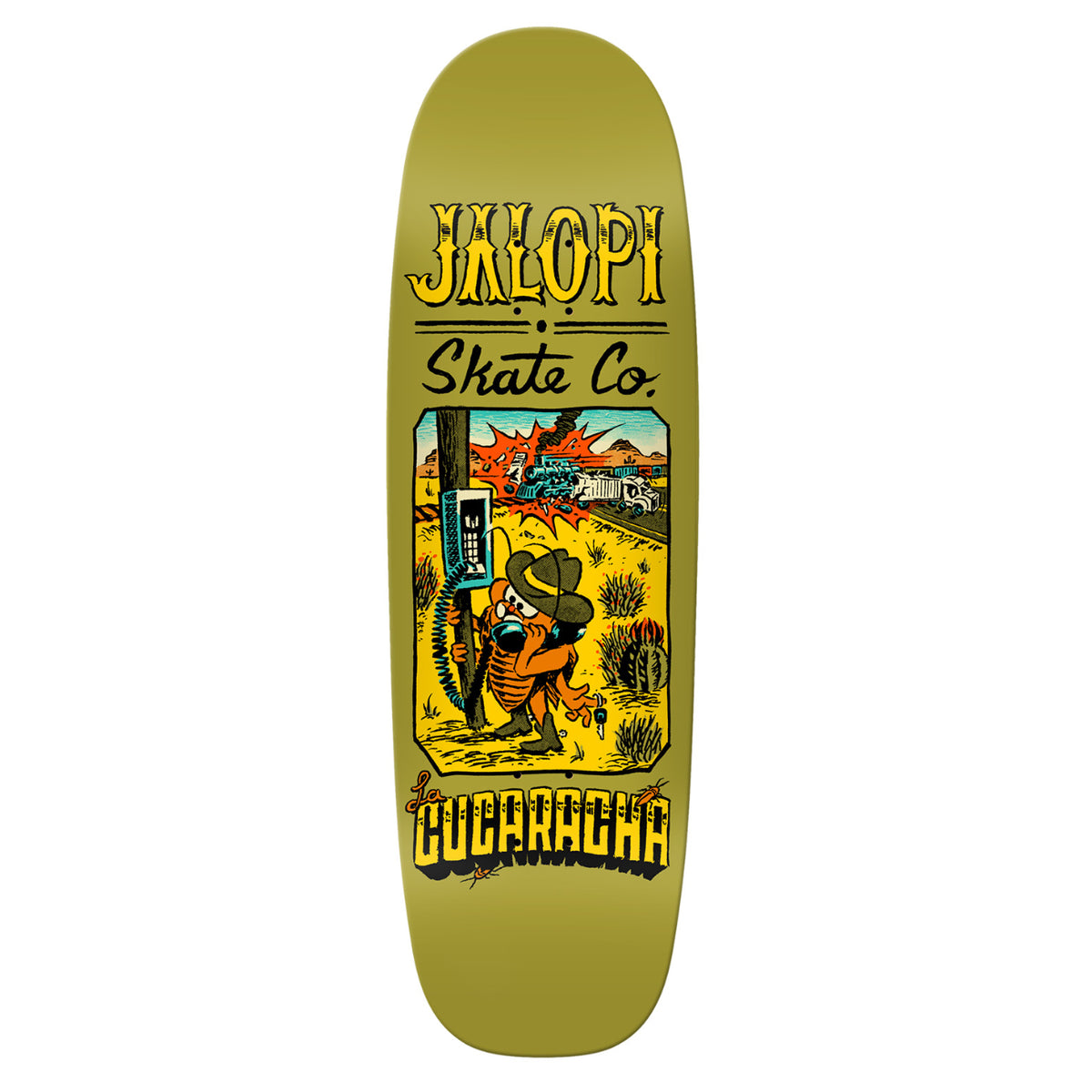 Anti Hero - Jalopi Cucaracha 9.69 x 31.8 Deck - Brown