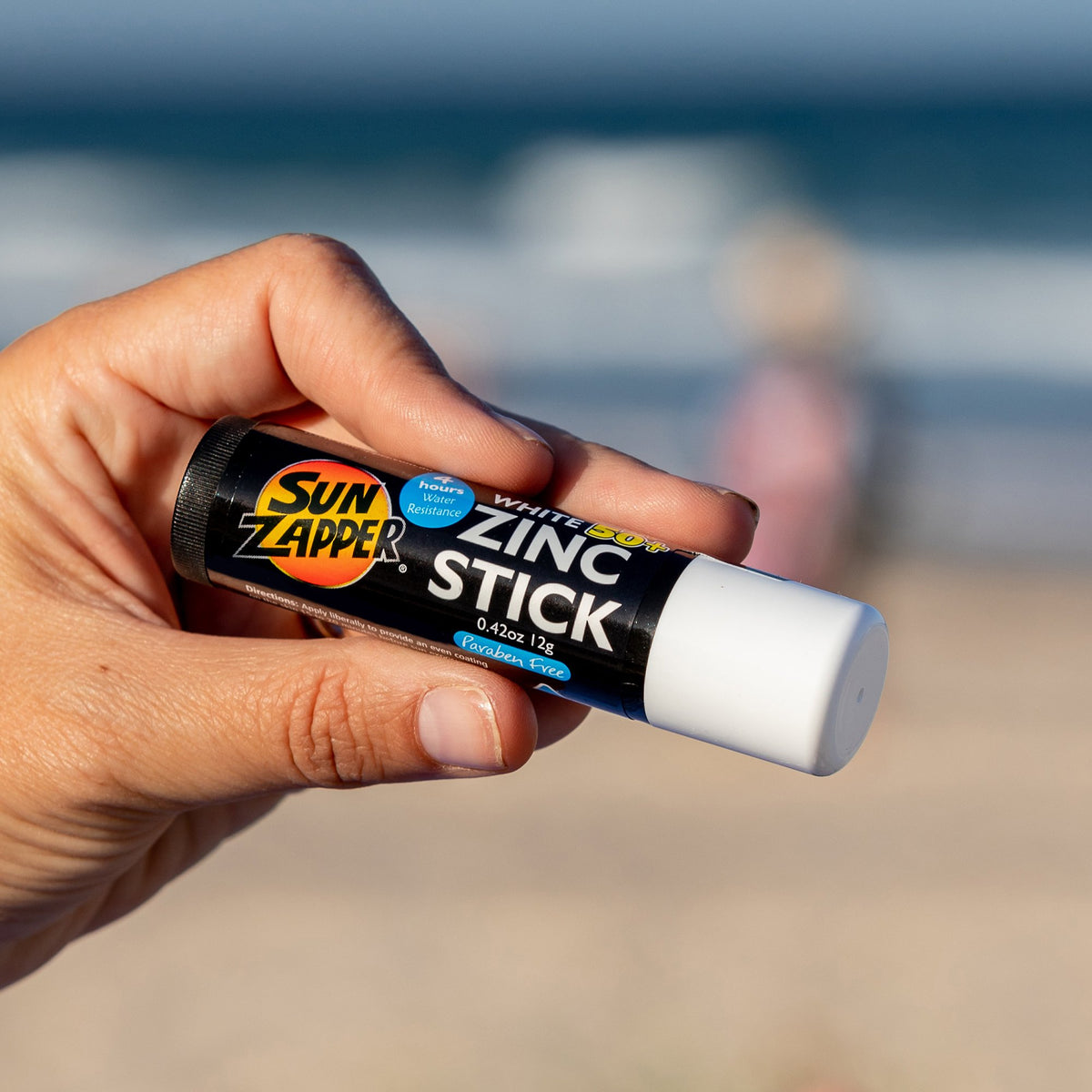 SUN ZAPPER - Zinc Stick - Blanc - SPF 50+