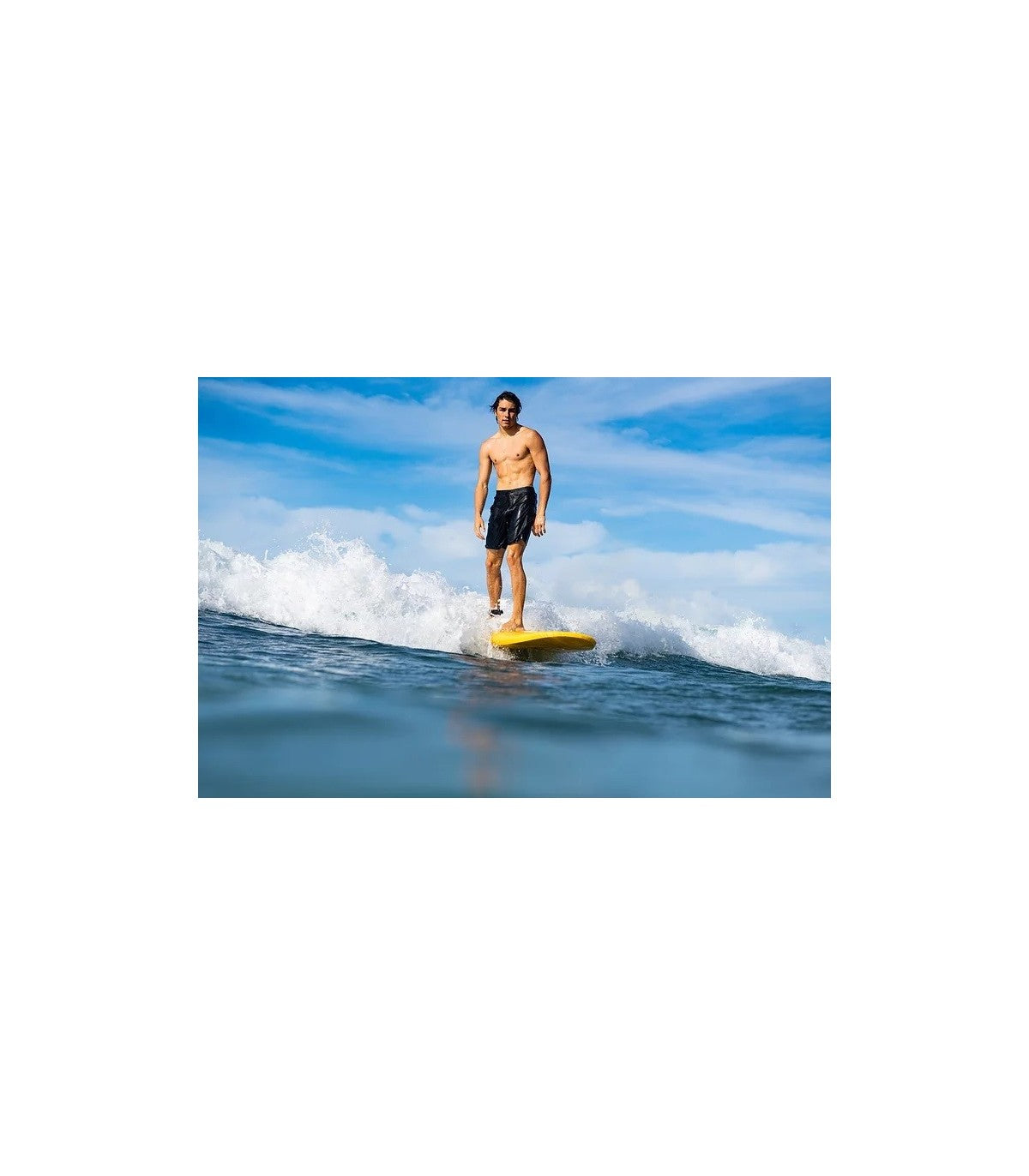 CBC - Tabla de surf de espuma - 9'0 - Woodeck - Azul marino
