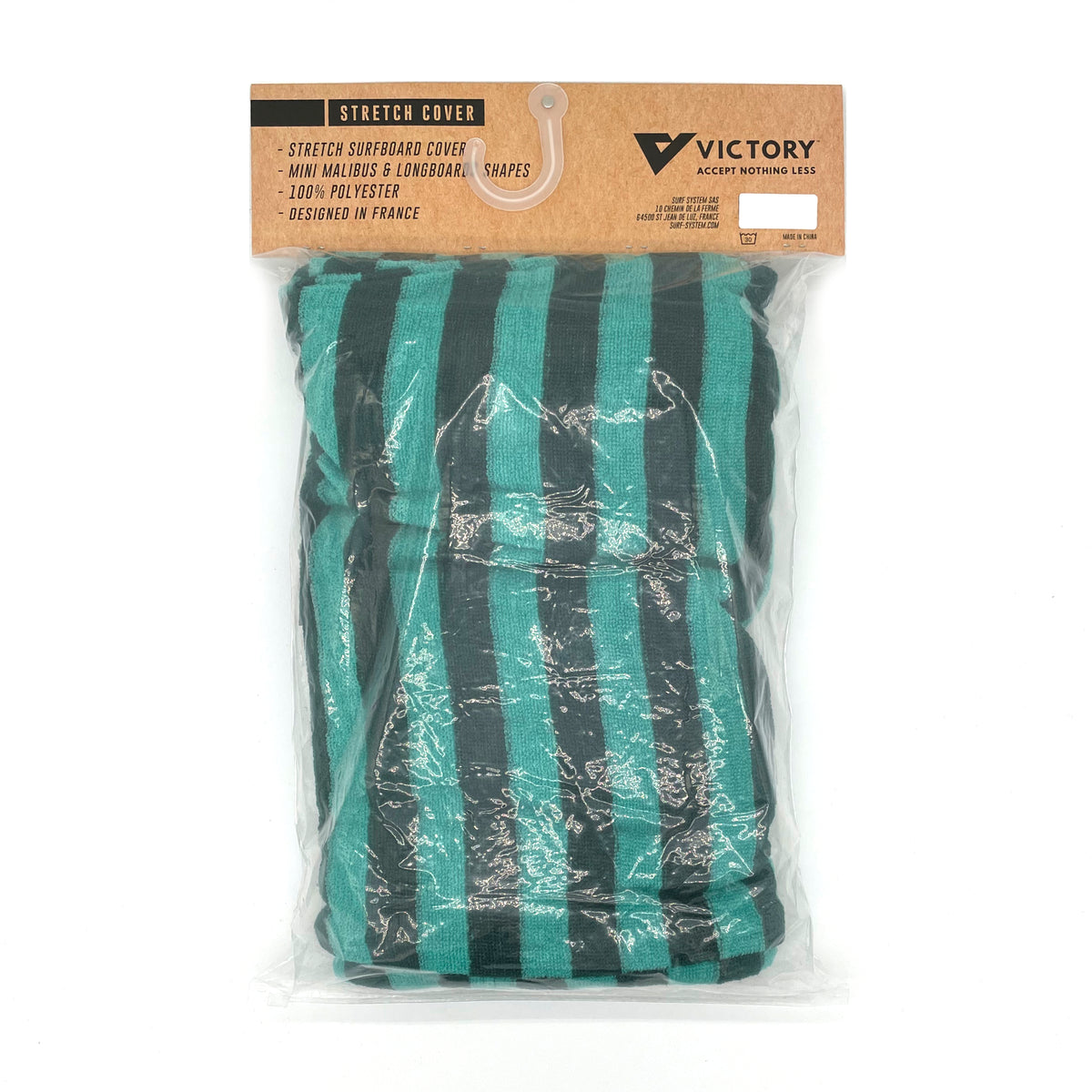 VICTORY - Housse chaussette longboard - 7'6 - Turquoise / Grey
