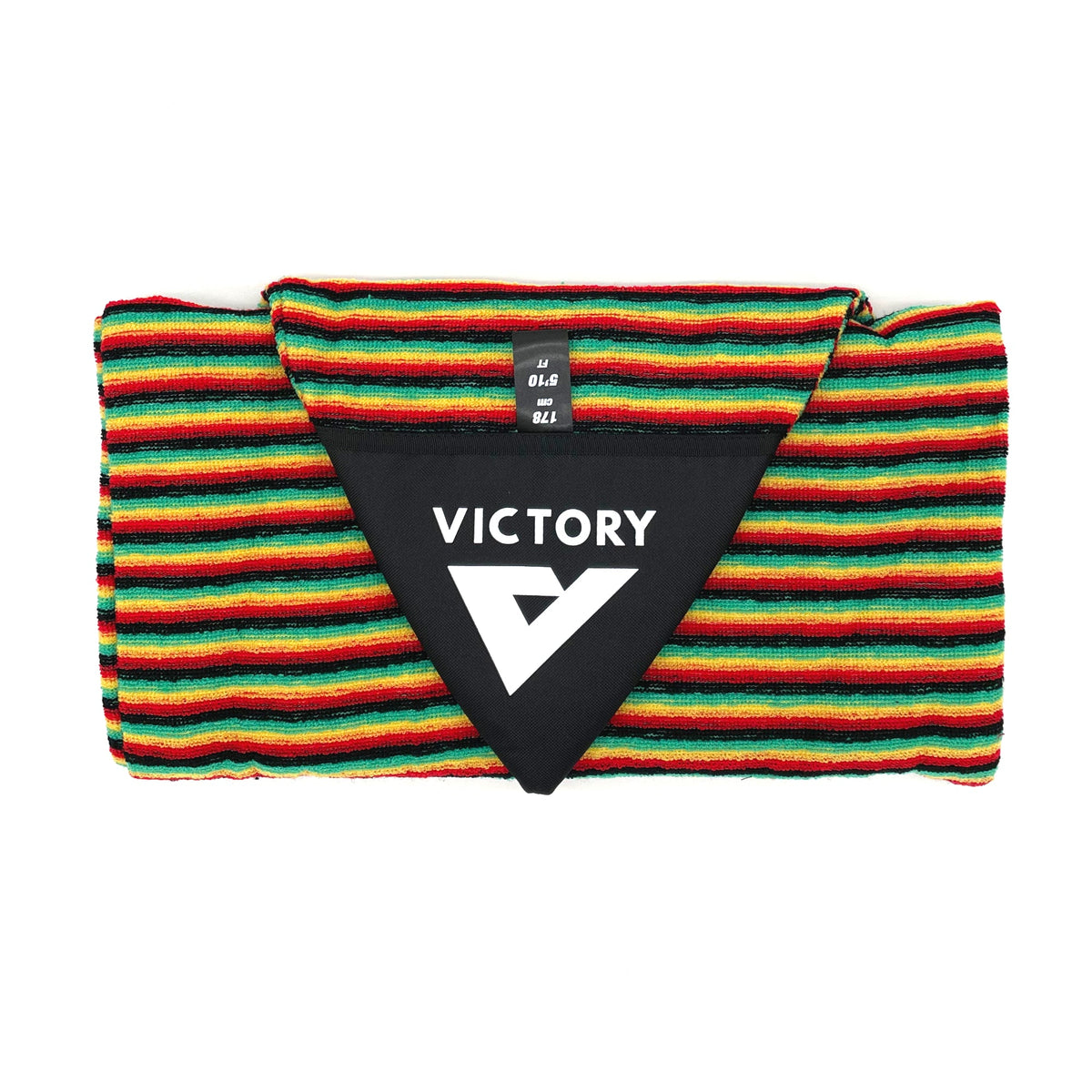 VICTORY - Housse chaussette surf - Shortboard - 5'10 - Rasta