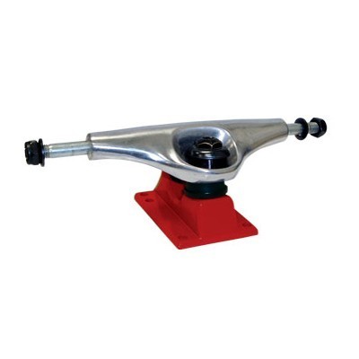 Eje de skate YOCAHER HD5" - Crudo/Rojo