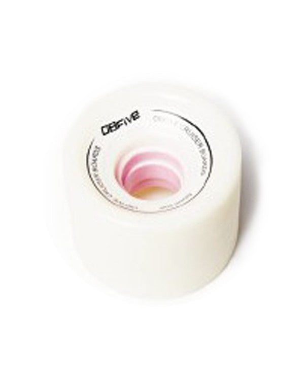 OBFIVE - 4 Skateboard Wheels - Cruiser Wheels 62mm 85a - White