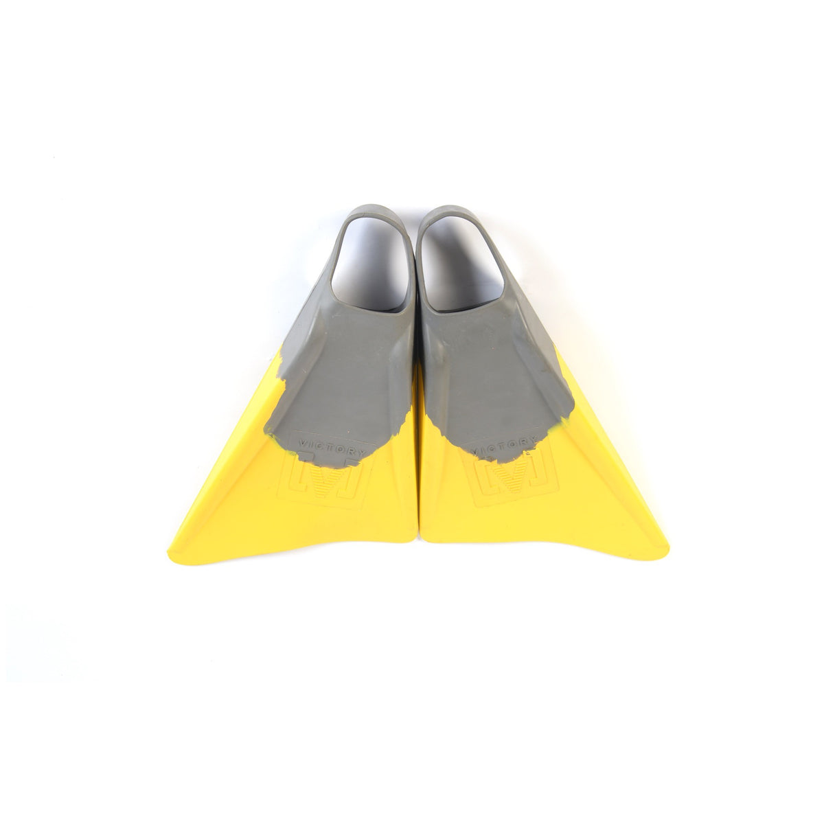 Aletas Bodyboard VICTORY SF200 - Gris/Amarillo