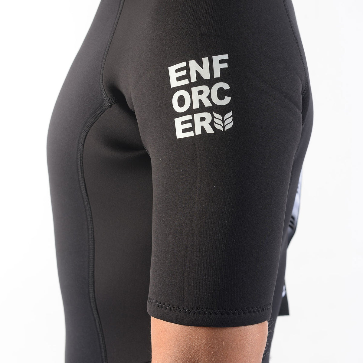 WEST - Traje de neopreno para surf - Enforcer-S Shorty 2/2 mm con cremallera trasera - Grafito