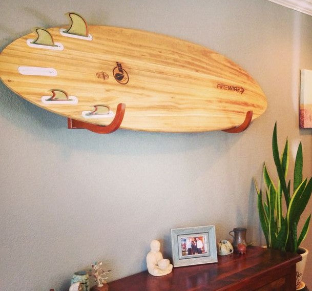 Support mural CORSURF - Single Rack - Bamboo