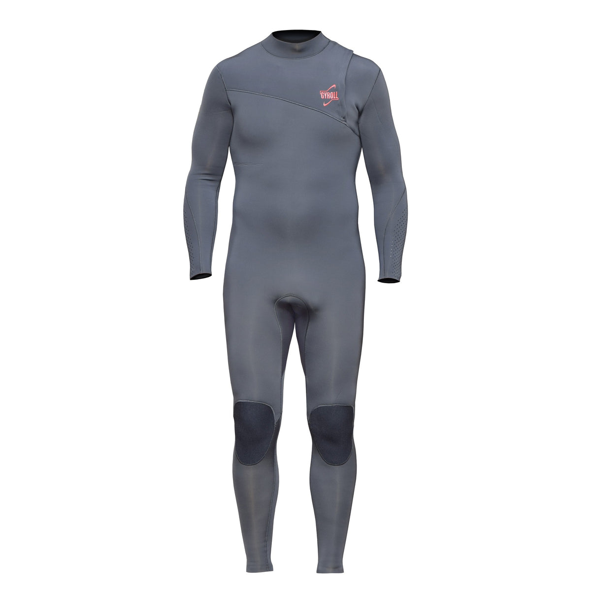 GYROLL - Combinaison 3/2mm Primus Zipperless - Graphite / Red