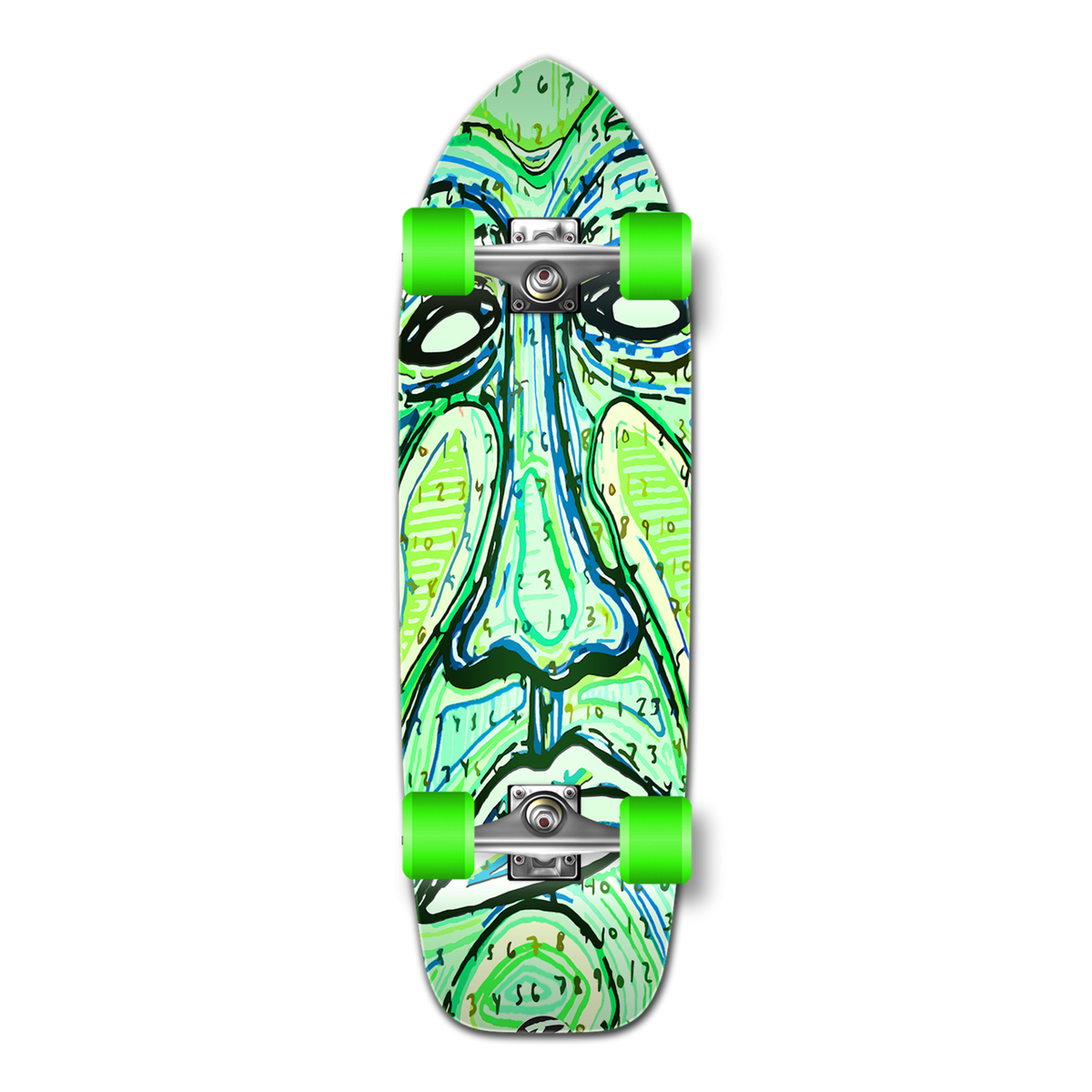 YOCAHER Countdown - Old School Cruiser - Planche Complete