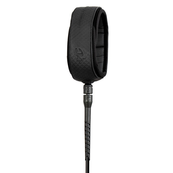 CREATURES - Reliance Longboard Leash 10 Genou - Black / Black