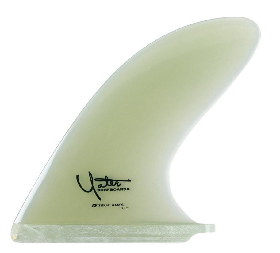 TRUE AMES Yater Classic 9.75 Fin - Clear