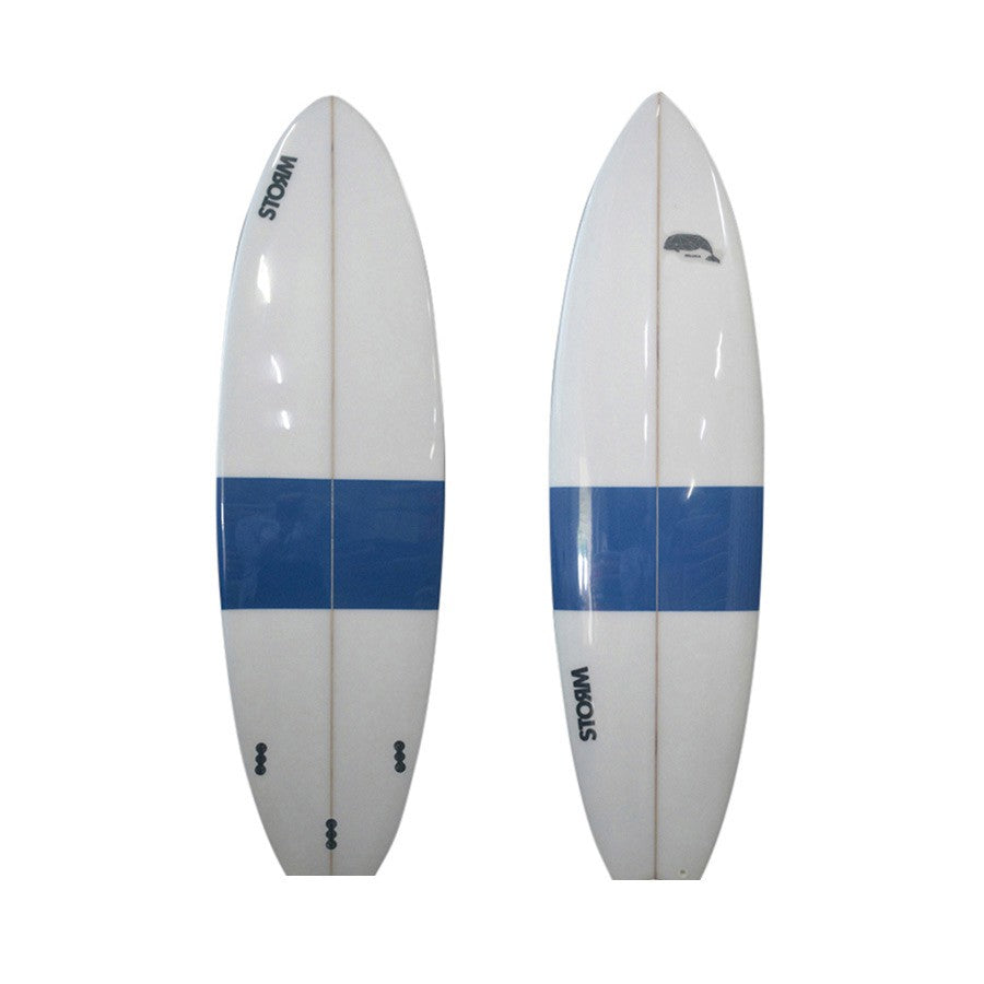 STORM Surfboard - Orca 6'4 - Clear / Navy