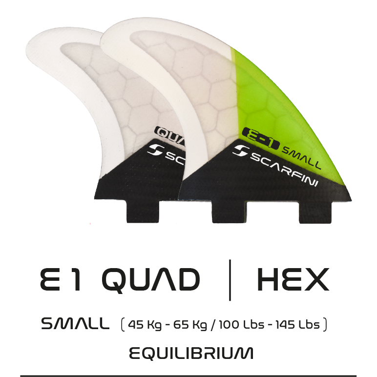 SCARFINI - EQUILIBRIUM CARBON QUAD - Taille S (FCS)