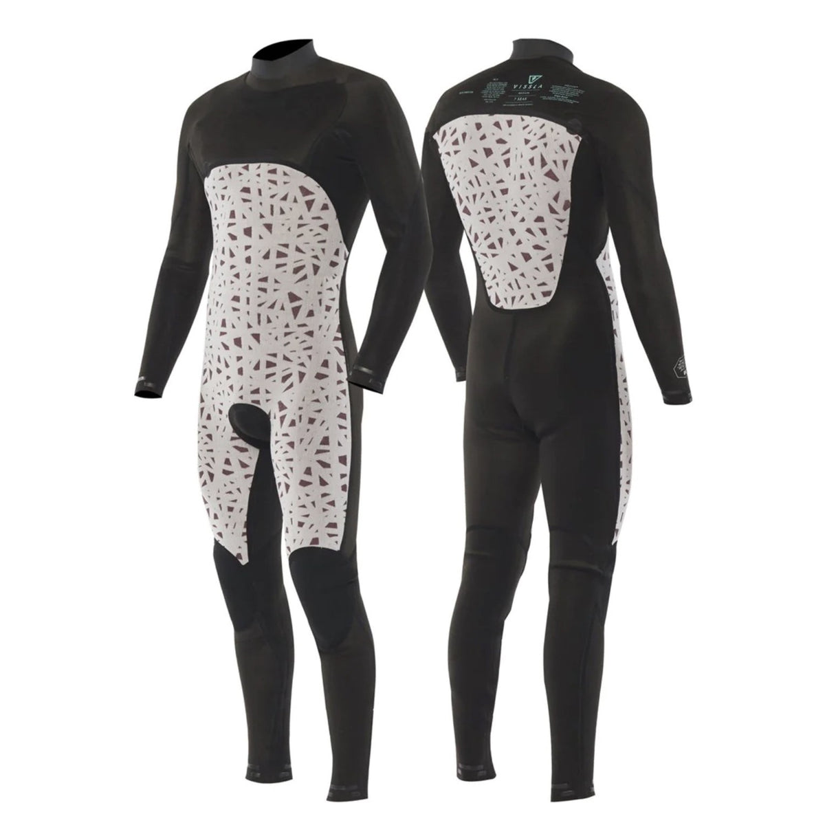 VISSLA - 7SEAS Fullsuit - 3/2MM - Stealth Black