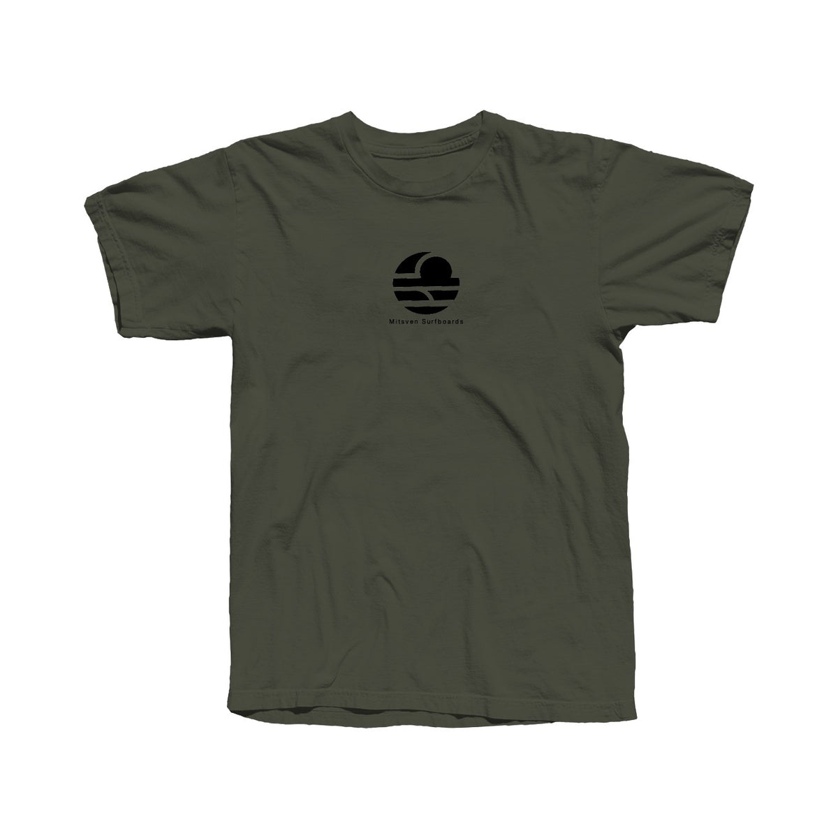 MITSVEN Logo Tee - Khaki Green