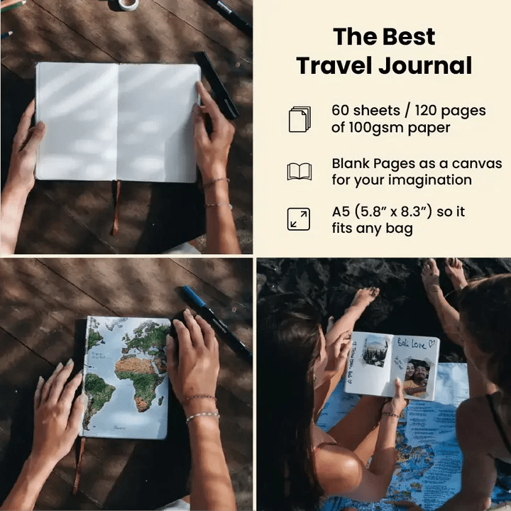 MAPAS IMPRESIONANTES - Diario de Viaje "Mapa Verde"
