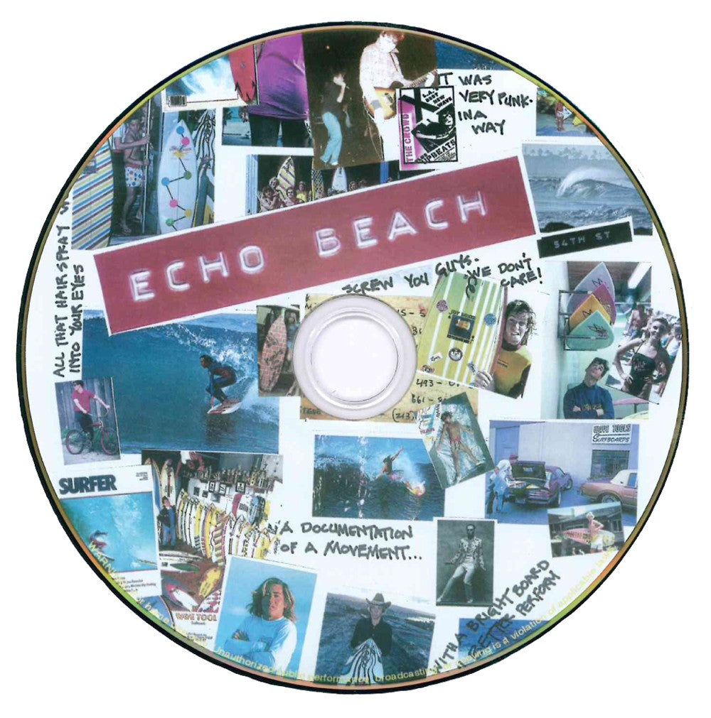 Dvd Echo Beach - Una documentación de un movimiento - por Jeff Parker