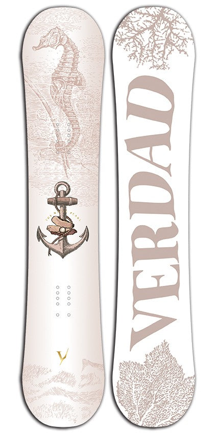 Snowboard VERDAD White Pearl 2016
