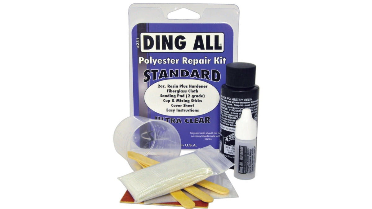 Quel kit de réparation surf, epoxy ou polyester