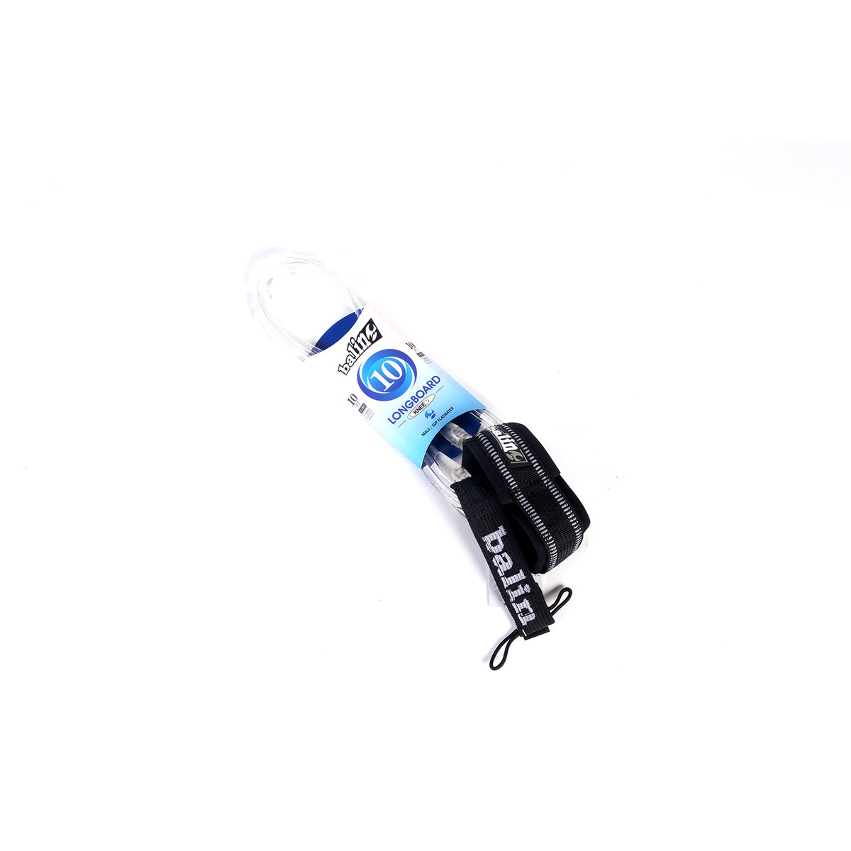 BALIN - Longboard / SUP Leash - Knee (7.4mm) - Clear